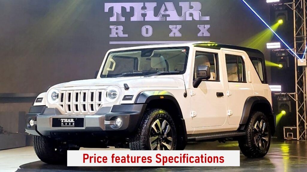 mahindra thar roxx Suv under 20 lakh