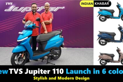 New TVS jupiter 110 launche