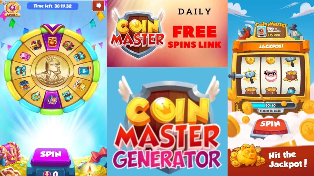 Daily Coin master free Spins link