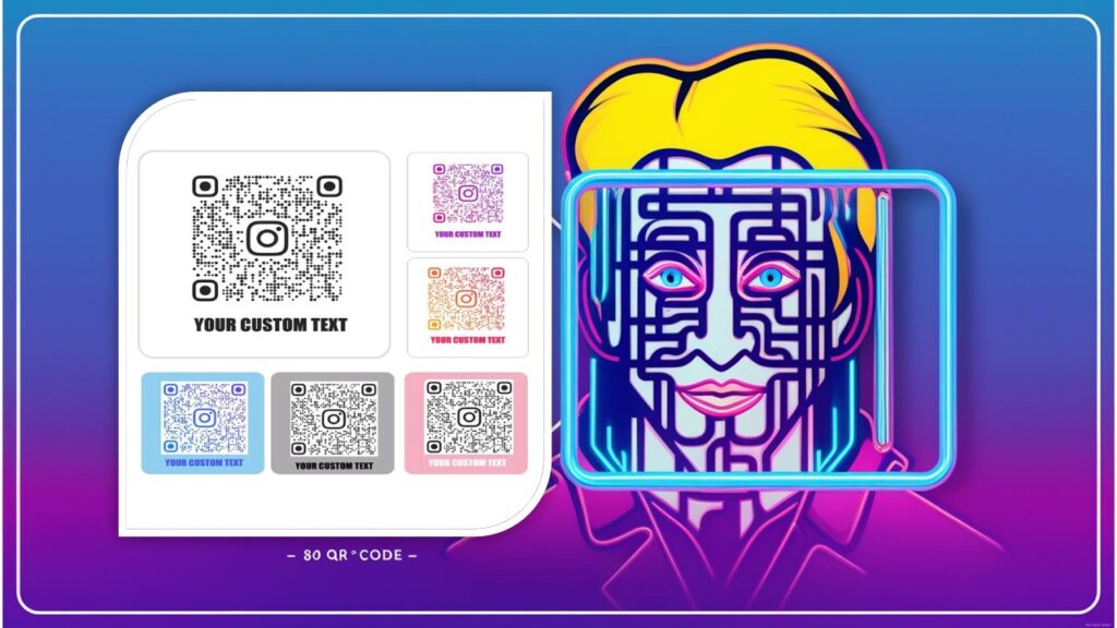 The Never Gonna Give You Up QR code patch