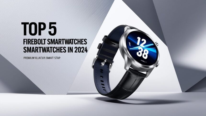 Top 5 firebolt smartwatch price in 2024