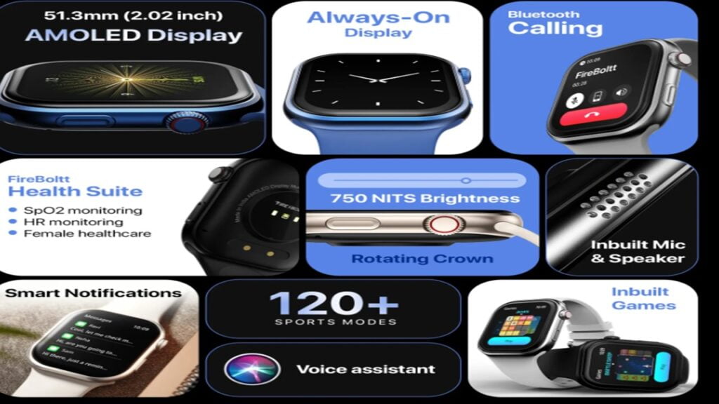 fire bolt smart watch price